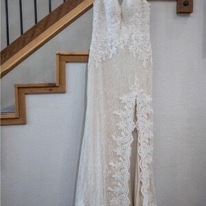 Size 12 beautiful wedding  dress